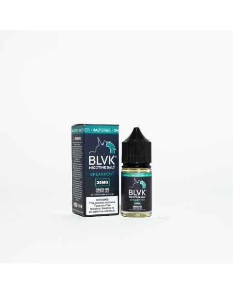 Spearmint Tobacco Free Nicotine Salt Juice by BLVK Salt Series