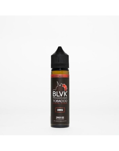 Cuban Cigar Tobacco Free Nicotine Vape Juice by BLVK Tobacco Series