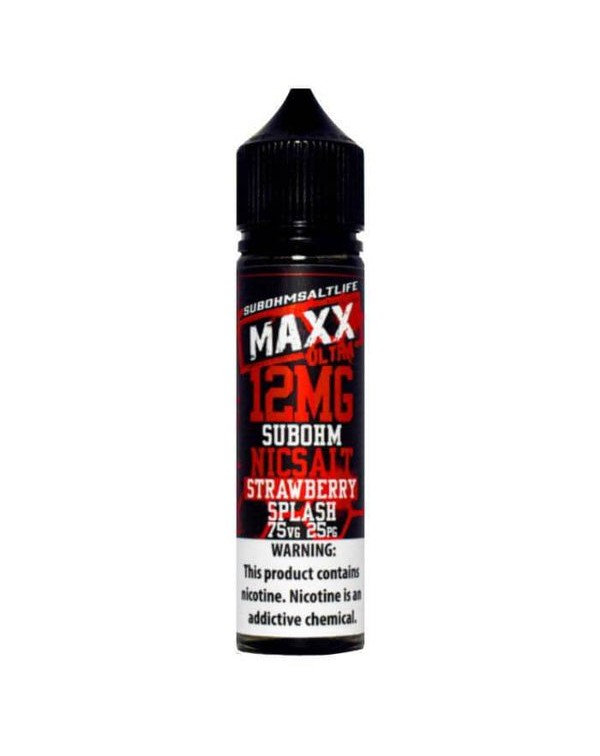 Strawberry Splash by Maxx Ultra E-Liquid