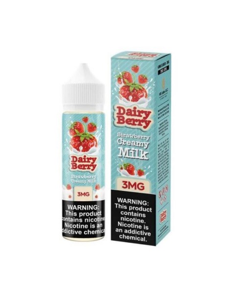 Dairy Berry Tobacco Free Nicotine Vape Juice by VR (VapeRite) Labs Premium