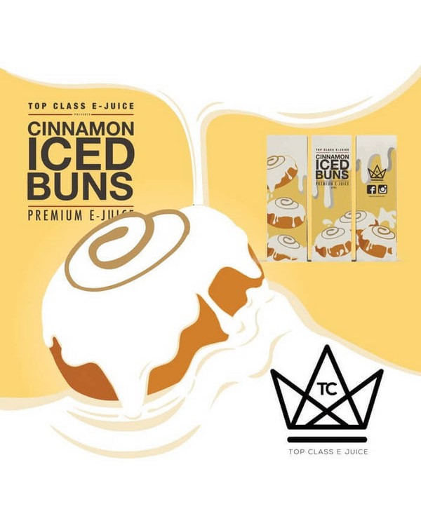 Cinnamon Iced Buns by Top Class eJuice