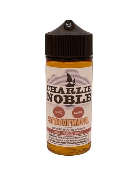Stroopwafel Tobacco Free Nicotine Vape Juice by Charlie Noble E-Liquid