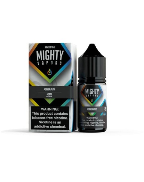 Power Pebs Synthetic Nicotine Salt Juice by Mighty Vapors