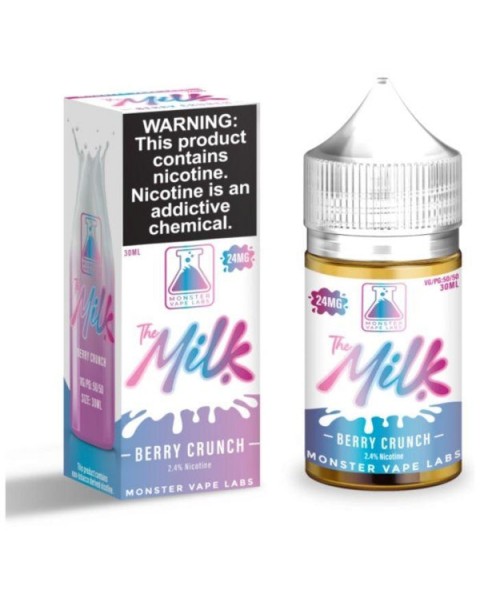 Berry Crunch Tobacco Free Nicotine Salt Juice by The Milk