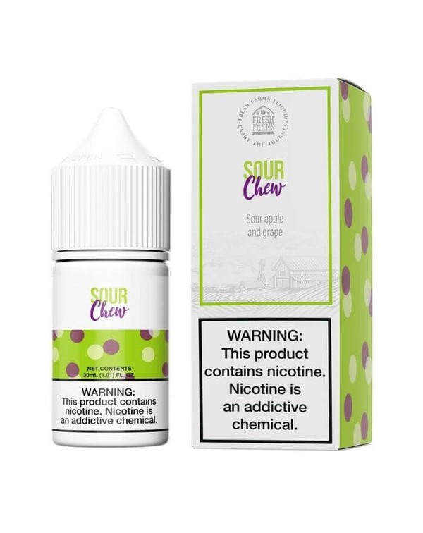 Sour Chew Nicotine Salt by Fresh Farms E-Liquid