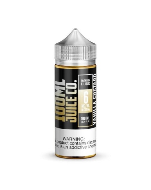 Vanilla Custard by 100ML Juice Co eJuice