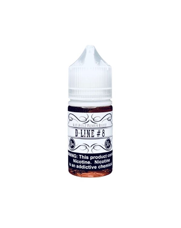 D-Line #8 Tobacco Free Nicotine Salt Juice by Vape...