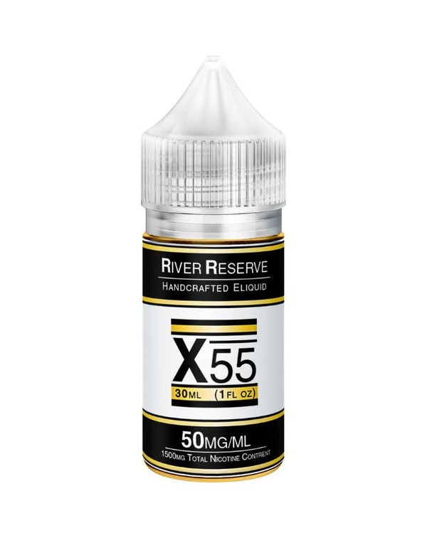 X-55 Tobacco Free Nicotine Salt Juice by River Res...