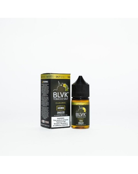 Caramel Tobacco Free Nicotine Salt Juice by BLVK Salt Series
