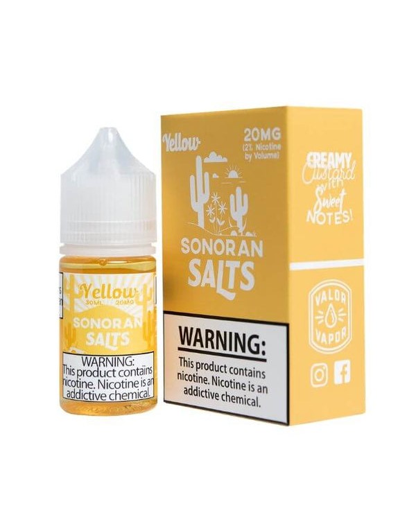 Yellow Nicotine Salts by Sonoran Salts E-Liquid