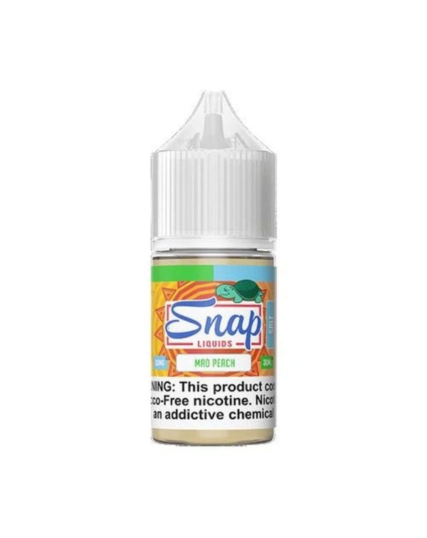 Mad Peach Tobacco Free Nicotine Salt Juice by Snap...