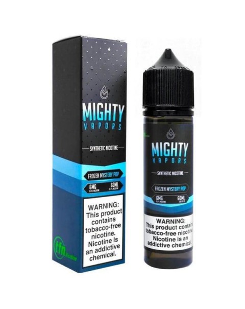 Frozen Mystery Pop Synthetic Nicotine Vape Juice by Mighty Vapors