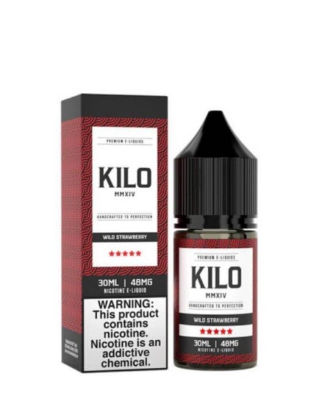 Wild Strawberry by Kilo Nicotine Salt E-Liquid