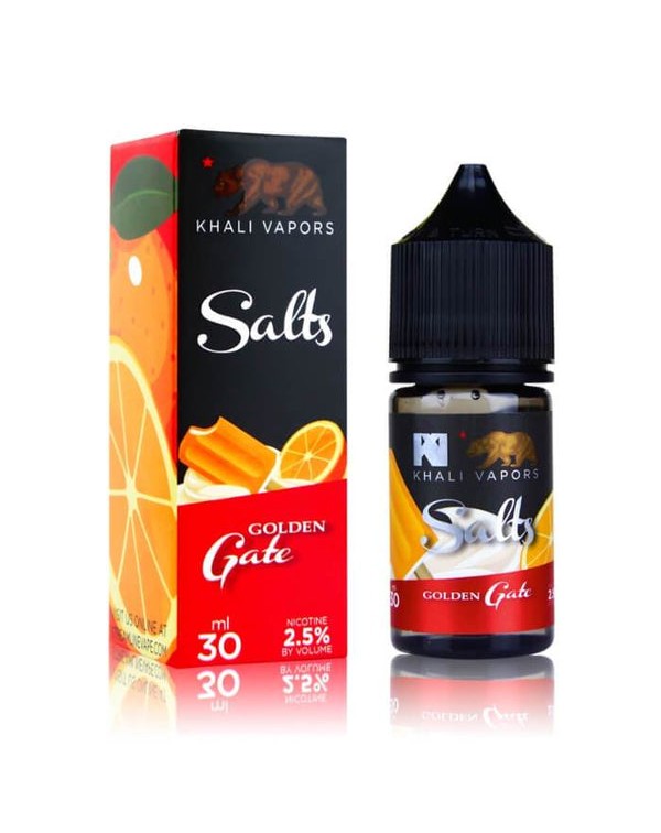 Golden Gate Nicotine Salt by Khali Vapors eJuice
