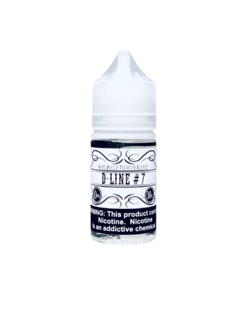 D-Line #7 Tobacco Free Nicotine Salt Juice by Vape Daugz