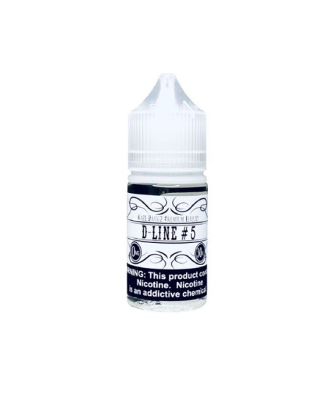 D-Line #5 Tobacco Free Nicotine Salt Juice by Vape Daugz