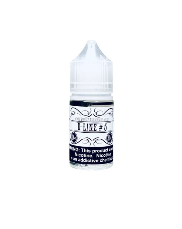 D-Line #5 Tobacco Free Nicotine Salt Juice by Vape...