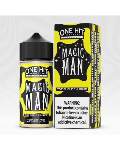 Magic Man Tobacco Free Nicotine Vape Juice by One Hit Wonder
