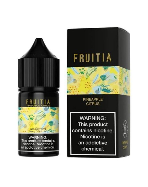 Pineapple Citrus by Fruitia Nicotine Salt E-Liquids