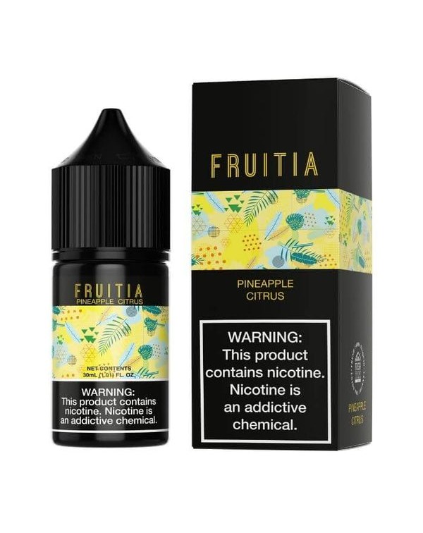 Pineapple Citrus by Fruitia Nicotine Salt E-Liquid...