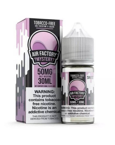 Mystery Tobacco Free Nicotine Salt Juice by Air Factory