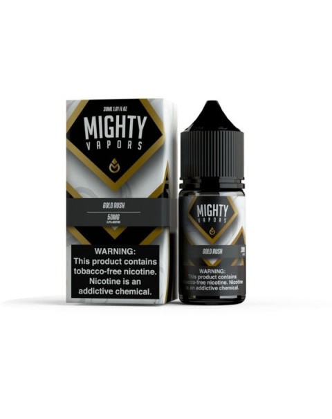 Gold Rush Synthetic Nicotine Salt Juice by Mighty Vapors