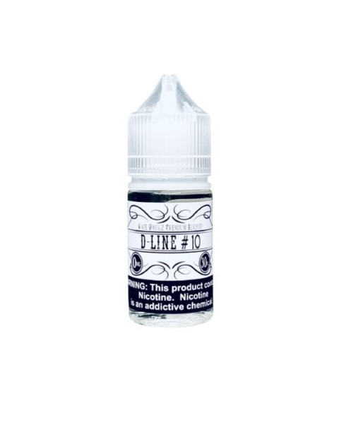 D-Line #10 Tobacco Free Nicotine Salt Juice by Vape Daugz
