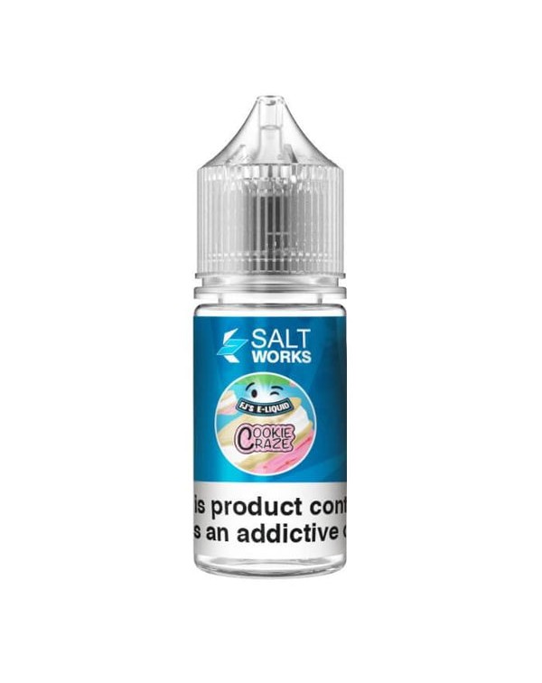 Cookie Craze by Salt Works Nicotine Salt E-Liquid
