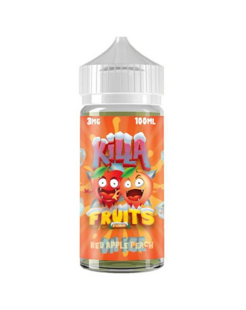 Red Apple Peach On Ice by Killa Fruits E-Liquid