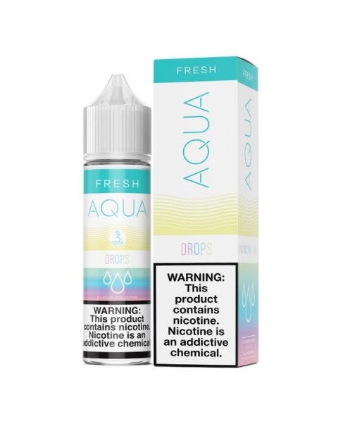 Rainbow Drops Tobacco Free Nicotine Vape Juice by Aqua