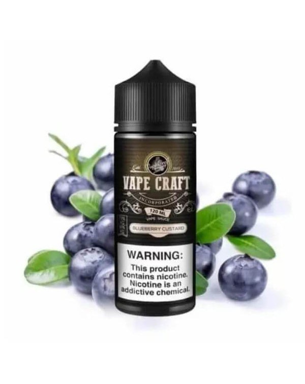 Blueberry Custard Vape Juice by Vape Craft