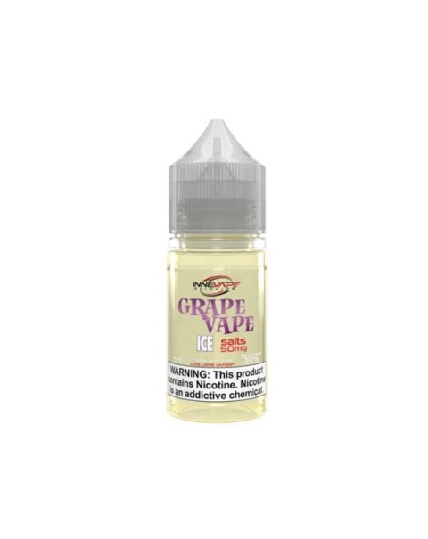 GrapeVape Ice Synthetic Nicotine Salt Juice by Innevape E-Liquids