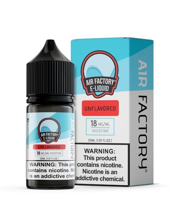 Unflavored Nicotine Salt by Air Factory