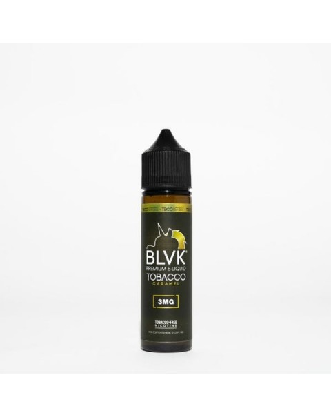 Caramel Tobacco Free Nicotine Vape Juice by BLVK Tobacco Series