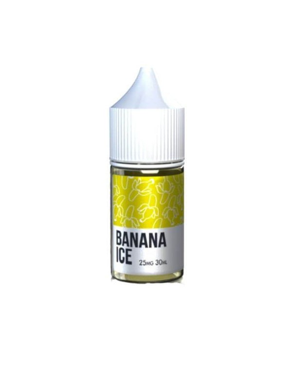 Banana Ice by Saucy Nicotine Salt E-Liquid