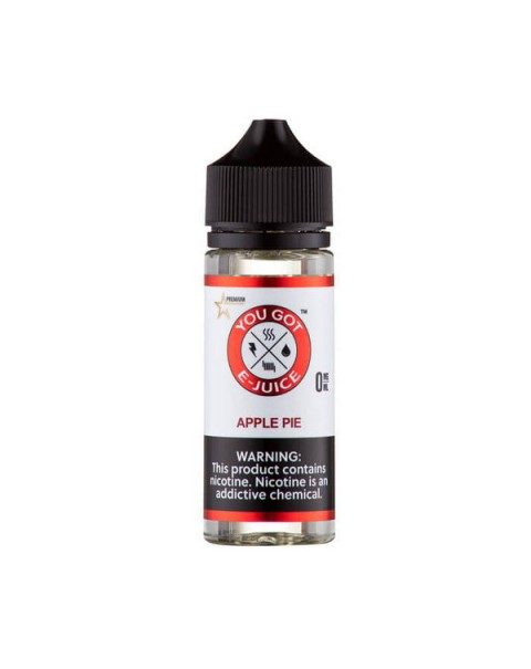 Apple Pie Synthetic Nicotine Vape Juice by You Got E-Juice