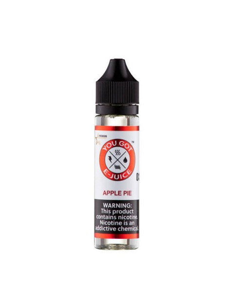 Apple Pie Synthetic Nicotine Vape Juice by You Got E-Juice