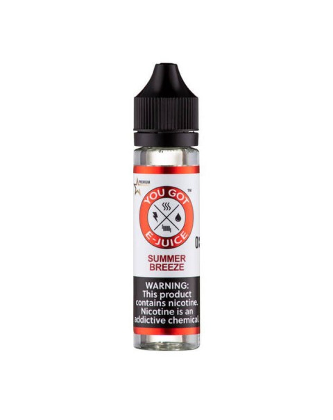 Summer Breeze Synthetic Nicotine Vape Juice by You Got E-Juice