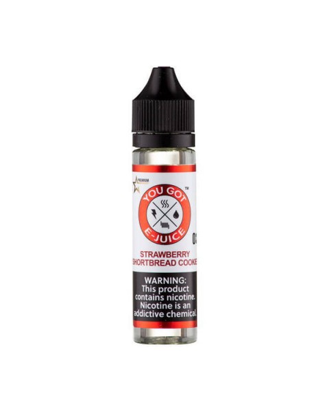 Strawberry Shortbread Synthetic Nicotine Vape Juice by You Got E-Juice