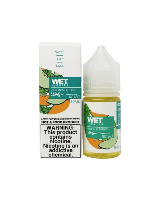 Melon Menthol Nicotine Salt by Wet Liquids E-Juice