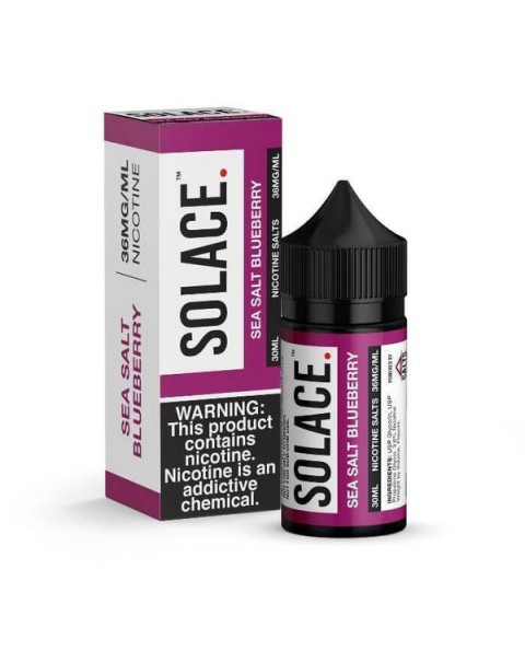 Sea Salt Blueberry by Solace Salts eJuice