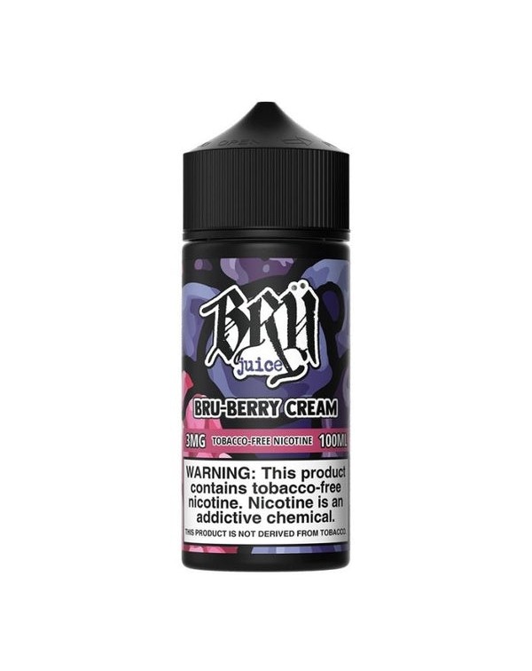 Bru-Berry Cream Tobacco Free Nicotine Vape Juice b...