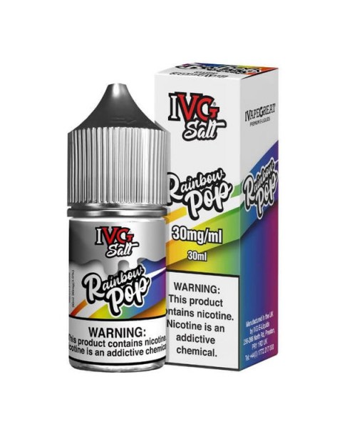 Rainbow Pop Nicotine Salt by IVG Premium E-Liquids