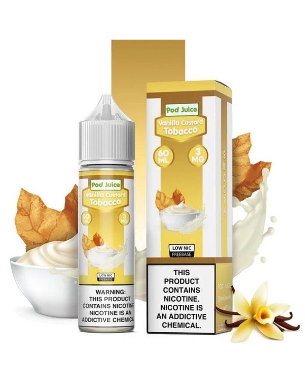 Vanilla Custard Tobacco by Pod Juice