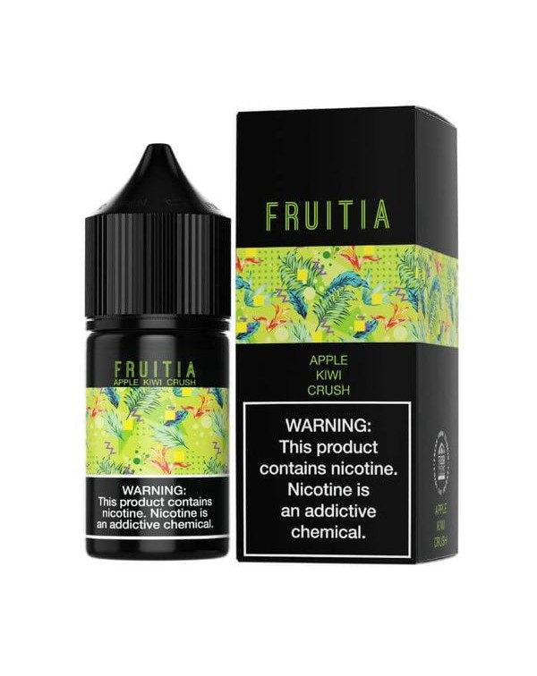Apple Kiwi by Fruitia Nicotine Salt E-Liquids