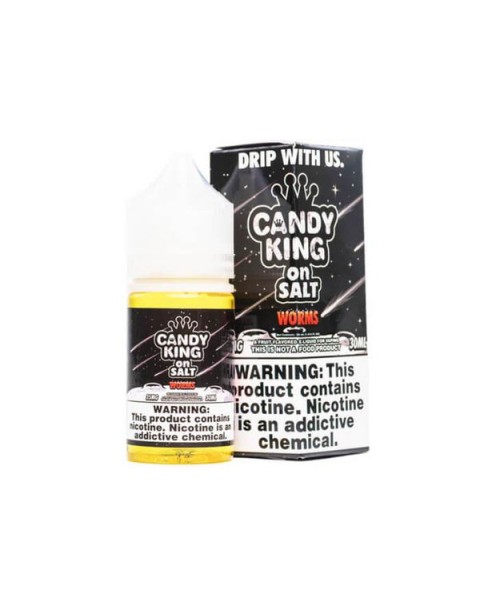 Worms Nicotine Salt by Candy King On Salt eJuice