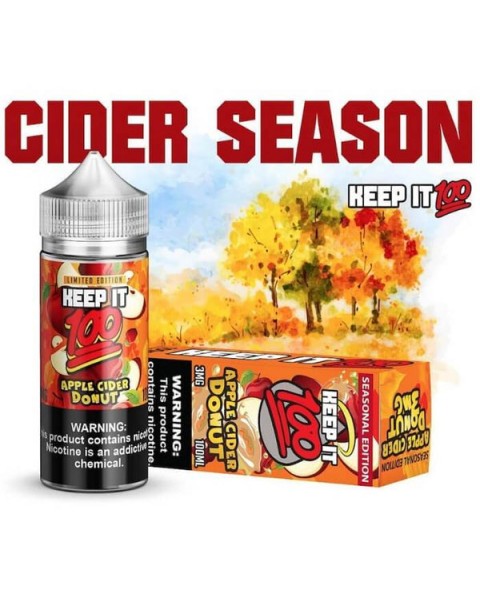 Apple Cider Donut by Keep It 100 eJuice