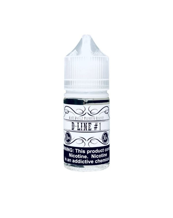 D-Line #1 Tobacco Free Nicotine Salt Juice by Vape...