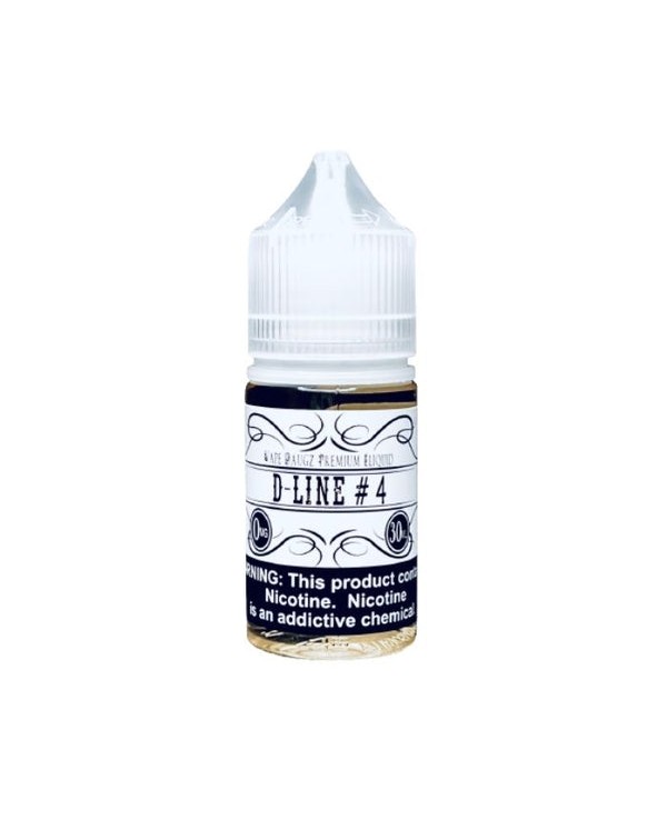 D-Line #4 Tobacco Free Nicotine Salt Juice by Vape...