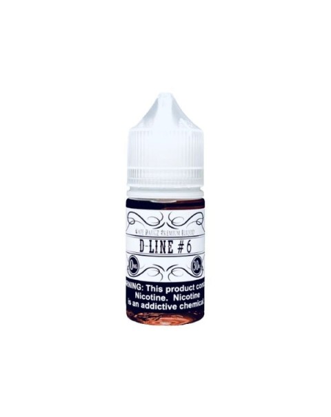 D-Line #6 Tobacco Free Nicotine Salt Juice by Vape Daugz